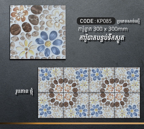 ការ៉ូបន្ទប់ទឹក​ 30x30​ cm