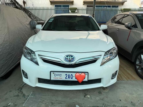 ឡានរៀបចំរួចហើយ camry 07 hybrid full ធានាឡានស្អាតមកមើលបាន