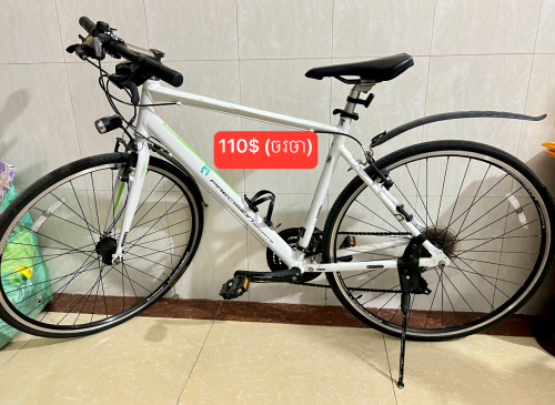 ម៉ាក Precision sports ស្អាតដូចថ្មី សំនុំទាំងអស់ 110$ ចរចា(កង់ជប៉ុន) like new, all parts, 110$