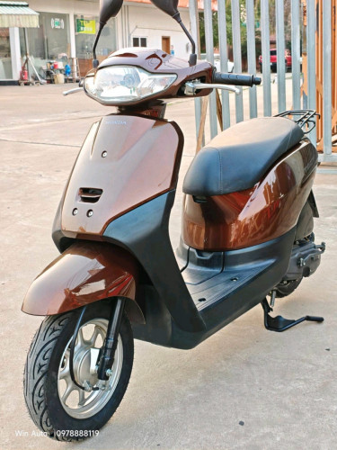 ជប៉ុន🎌Honda TACT Fi 50cc ប្រើប៊ិចសាំង ខ្ចីញ៉េញ ទឹកថ្នាំស៊ីន១ជុំ ក្រដាស់ពន្ធ