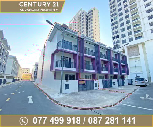 🏘 វីឡាកូនកាត់ កែង (LH) ក្នុងបុរី WorldBridge Sport Village ត្រូវការលក់បន្ទាន់ខ្លាំង