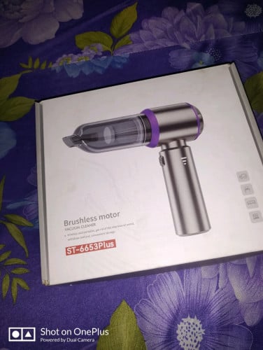 ម៉ាសុីនបូមធូលី Wireless ប្រើក្បាលសាក Type -c