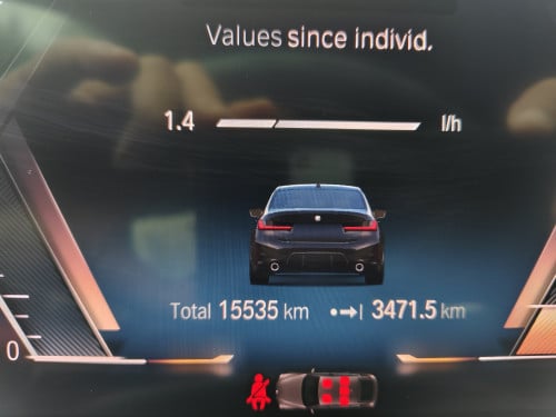 BMW 320I LHD / BLACKSAPHIRE / 2023