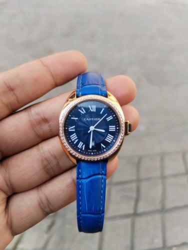 Cartier Quartz ស្រី ម៉ាស៊ីនជប៉ុន