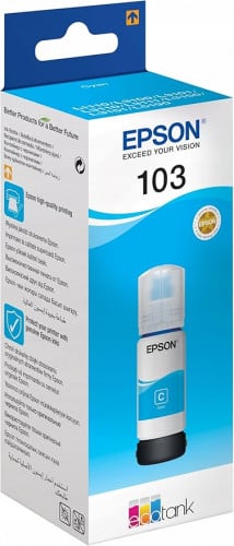 Epson - 103 Ink Bottle (Cyan)