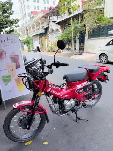 Honda CT125 ម៉ូតូជប៉ុន100% ឆ្នាំ2021 ម្ចាស់ផ្ទាល់លក់