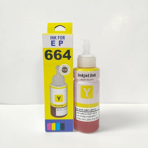 Inkjet Ink – Refill Bottle ID:4XP-0501-EP-01 (Yellow)