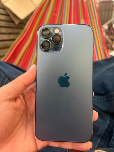 iPhone 12 Pro 128G,កាម៉េរ៉ាច្បាស់មុខក្រោយ ហ្សីនទាំងអស់ មិនធ្លាប់ជួសជុល