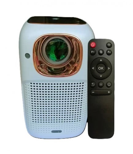 LED – Mini Projector, TY-002 / 1500 LUMENES / 1280*720P / ANDROID 9.0 / White
