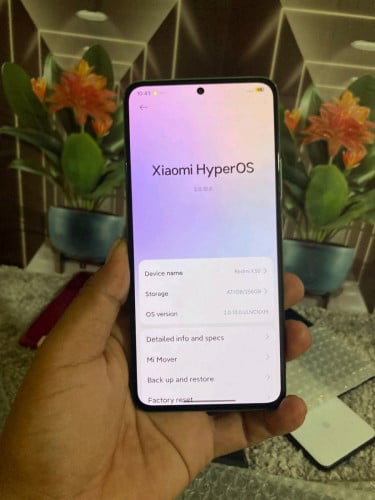 Redmi k50 sim2 ram 12G. 256G / CH /