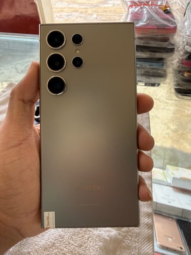 Samsung Galaxy S24 Ultra Titanium Ram12G/512GB global SIM2 តួ​ស្អាត​99%