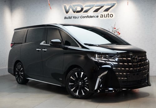 Toyota Alphard 2024 Used 3000km ក្រដាស់ពន្ធ