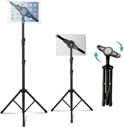 Tripod 1,6M strong stand for iPad or tablet,