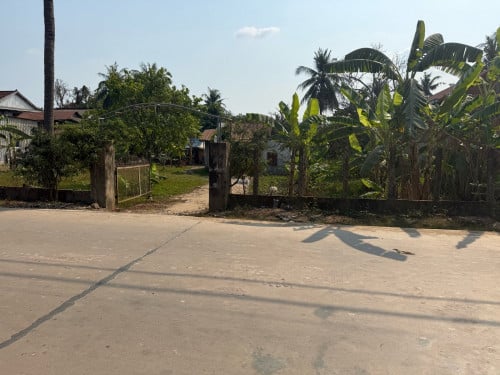 ដីភូមិស្តៅកន្លែង ត្រង់គម 24 ជិតផ្លូវជាតិលេខ១ កៀនស្វាយ សម្រាប់លក់