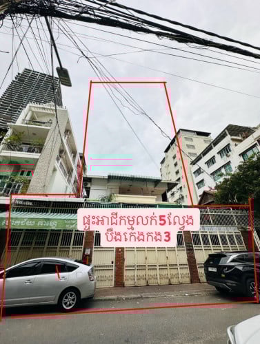 ផ្ទះអាជីវកម្មលក់ (5ល្វែង) បឹងកេងកង3