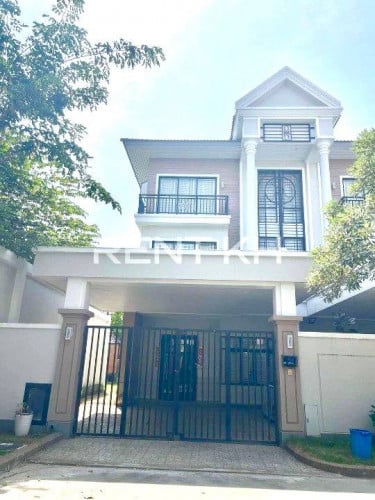 វីឡាសម្រាប់ជួលនៅបុរី ប៉េង ហួត 50m / Twin Villa for Rent at Borey Peng Huoth The Star Mera Garden