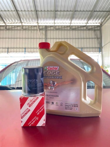 🔥 Castrol EDGE Professional 4L តម្លៃត្រឹមតែ 30$ 🔥🛠 បន្ថែមត្រឹម 1$ ទទួលបាន តម្រងប្រេង