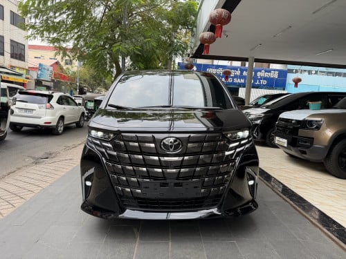 2024 Toyota Alphard Executive Lounge HEV Spec Korea កៅអី​ធំ​ ក្រដាស​ពន្ធ