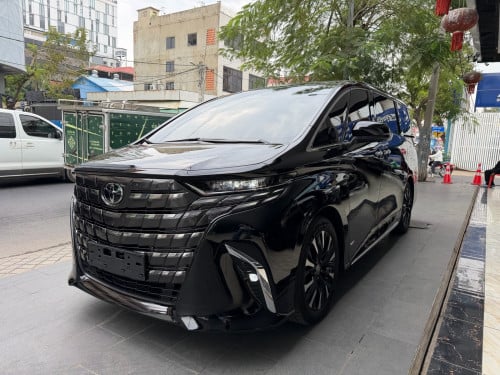 2024 Toyota Alphard Executive Lounge HEV Spec Korea កៅអី​ធំ​ ក្រដាស​ពន្ធ