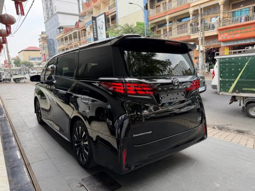 2024 Toyota Alphard Executive Lounge HEV Spec Korea កៅអី​ធំ​ ក្រដាស​ពន្ធ