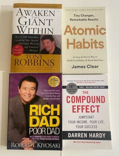 4 Books to Transform Your Life & Finances (សៀវភៅ ៤ ក្បាលសម្រាប់ការអភិវឌ្ឍខ្លួន និងហិរញ្ញវត្ថុ)