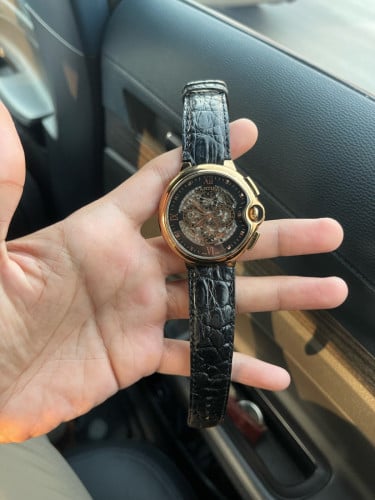 Cartier gold-tone automatic mechanical