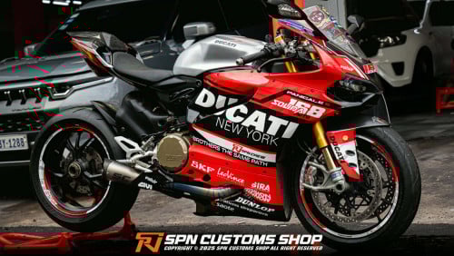 Ducati 1199s 2014 ពន្ធពេញលេងស៊ីមាំង SC ស៊ីន Full options