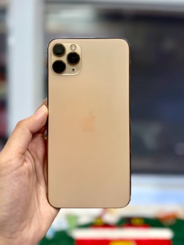 IPhone 11 Pro Max ទំហំផ្ទុក (256G) Model LLA តួស្អាត 98% អេក្រង់ Copy No Face ID