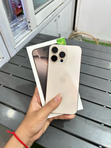 iPhone 16Pro Max 🍏 512GB  X/aBattery 92% 🔋 តួស្អាត 99.99%  សំណុំហ្សីន តម្លៃល្អបងៗ 📥
