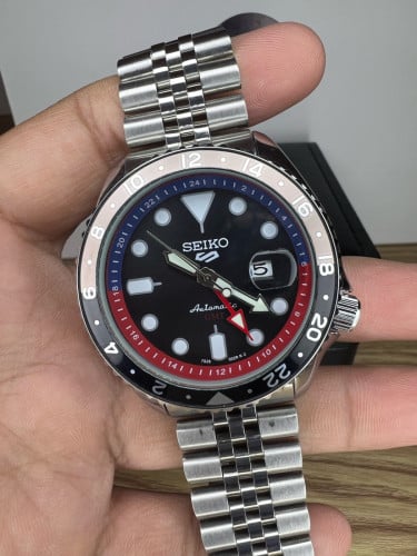 Seiko GMT Pepsi Automatic Mechanical