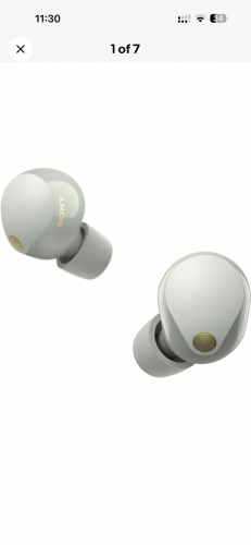 Sony WF-1000XM5 True Wireless Noise Cancelling Earbuds