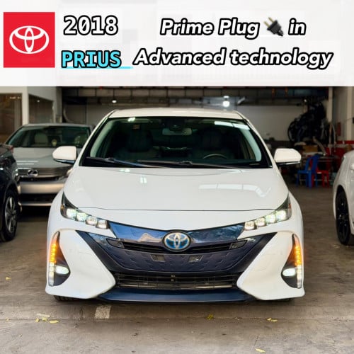ស្តុក​ថ្មី​ 2018 TOYOTA PRIUS PRIME PLUG 🔌 IN HYBRID Advanced Technology Full Option