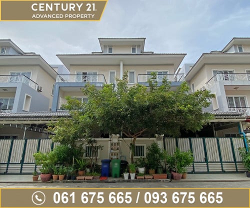 🏘វីឡាភ្លោះ (Twin) ក្នុង​បុរី ភ្នំពេញថ្មី ផាកស៊ីធី ត្រូវការលក់បន្ទាន់ខ្លាំង