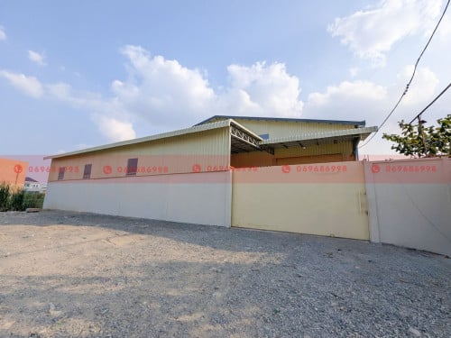 960 Sqm Warehouse for Lease on a Sub-Road in Pou Senchey, Phnom Penh