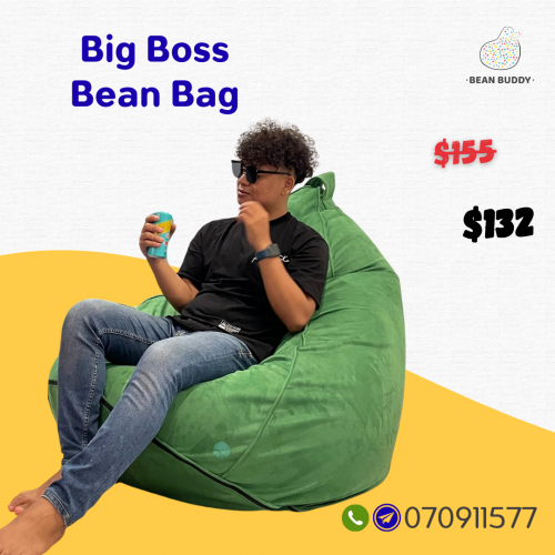 Big Boss Bean Bag សាឡុងអង្គុយគ្រាប់ស្នោ​