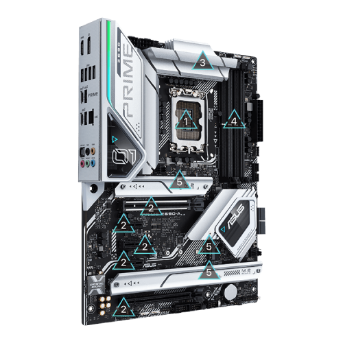 Combo ASUS Prime Z690-A D5 & Core i5 12400F