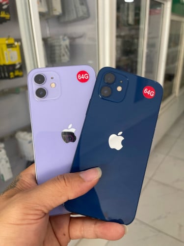 iPhone 12 LL/A សានុំហ្ស៊ីន មានស្កែន ថ្ម76% 160$