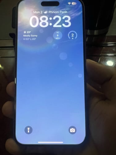 Iphone15 Promax ថ្មី99% សាកថ្មទើបបាន9ដងមិនបានប្រើតម្លៃ770$