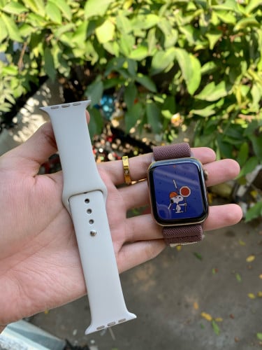 Iwatch S5 44mm stainless steel មាស 98%