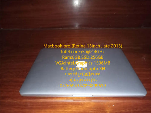 Macbook pro (Retina 13inch ,late 2013)