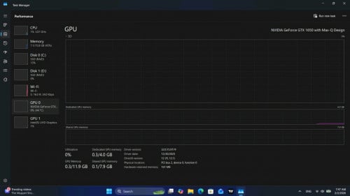 MSI GF63 Thin 10SC CPU I7 ជំនាន់ 10 RAM 16GB SSD 1 TBGTX 1650
