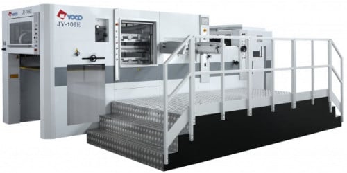 Paper Auto die cut & hot stamping