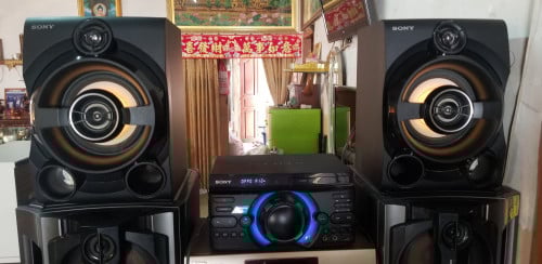 Sony home system 1100W 120-240V from japan 93% sound good