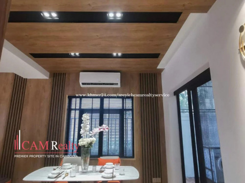 វីឡាកូនកាត់3បន្ទប់គេងសម្រាប់លក់នៅក្នុងបុរីប៉េងហួតបឹងស្នោរ