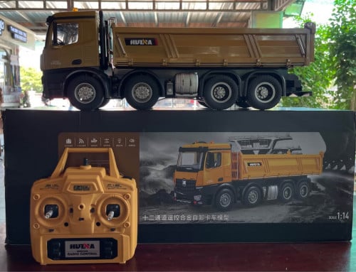 ឡានបែនកូនក្មេង Huina 1536 1:14 RC Truck 4x$ Second Hand
