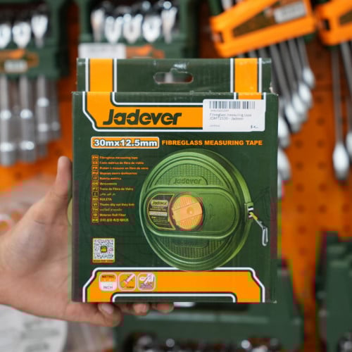 ខ្សែវាស់ JADEVER 30ម (Fiberglass Measuring Tape) (JDMT2530)