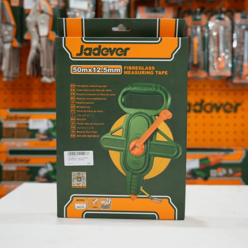 Fibreglass Measuring Tape 50m × 12.5mm JDMT2550 JADEVER