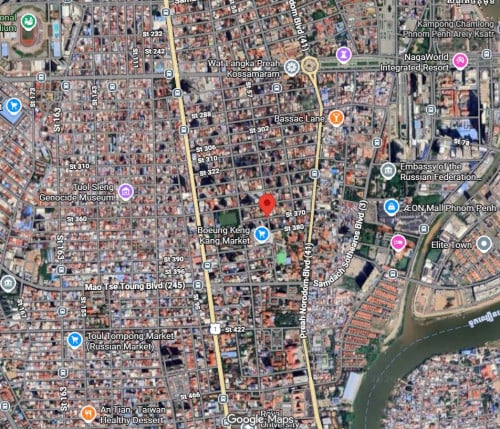 ដីលក់ ដីលក់បន្ទាន់​ ដីលក់នៅ បឹងកេងកង១ | Land For Sale BKK1 ( 4400 sqm )