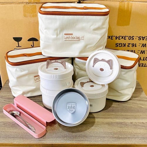 ប្រអប់បាយឈុត Lunch Box set