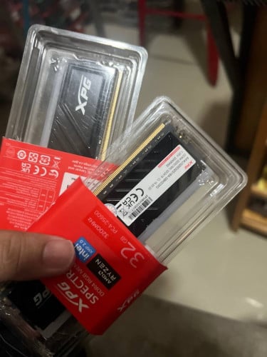 លក់ RAM XPG DDR4 RGB 64GB (2×32GB) 3200MHz សភាពល្អ Test OK $200 ចរចាបាន